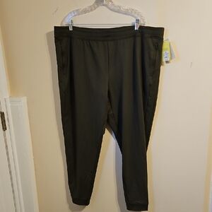 All In Motion Mens Olive Green Jogger Sweatpants. NWT